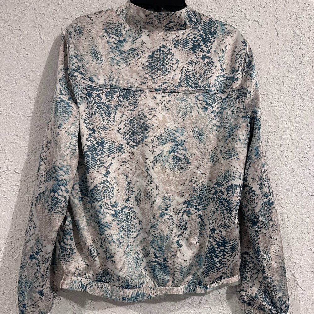 Tart Collections Python Print Zip Jacket Size S C… - image 3